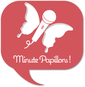 Logo du projet de portraits vidéos Minute Papillons !