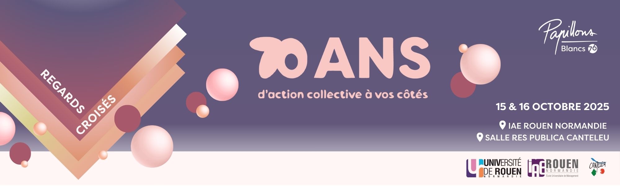 Inscrivez vous pour les 70 ans de l'association