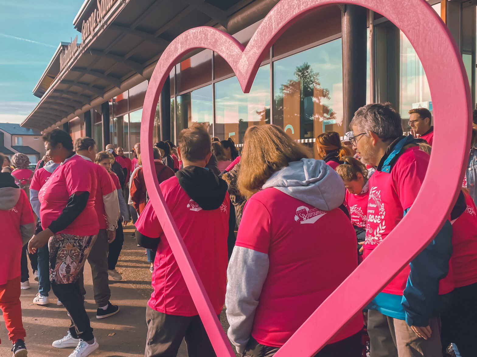 Marche Rose des Papillons Blancs 76