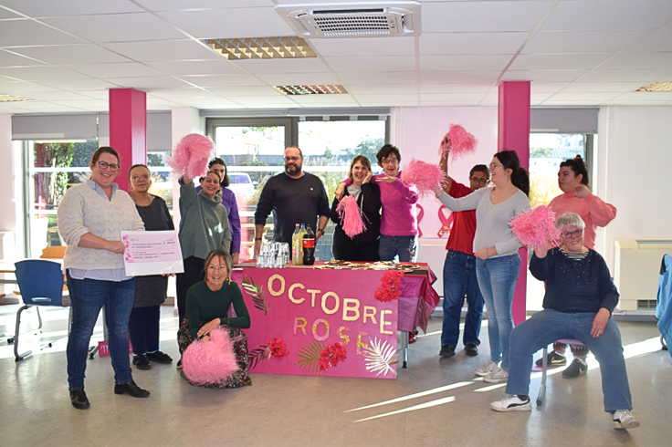 Actions de solidarit&eacute; de l'association Les Papillons Blancs 76