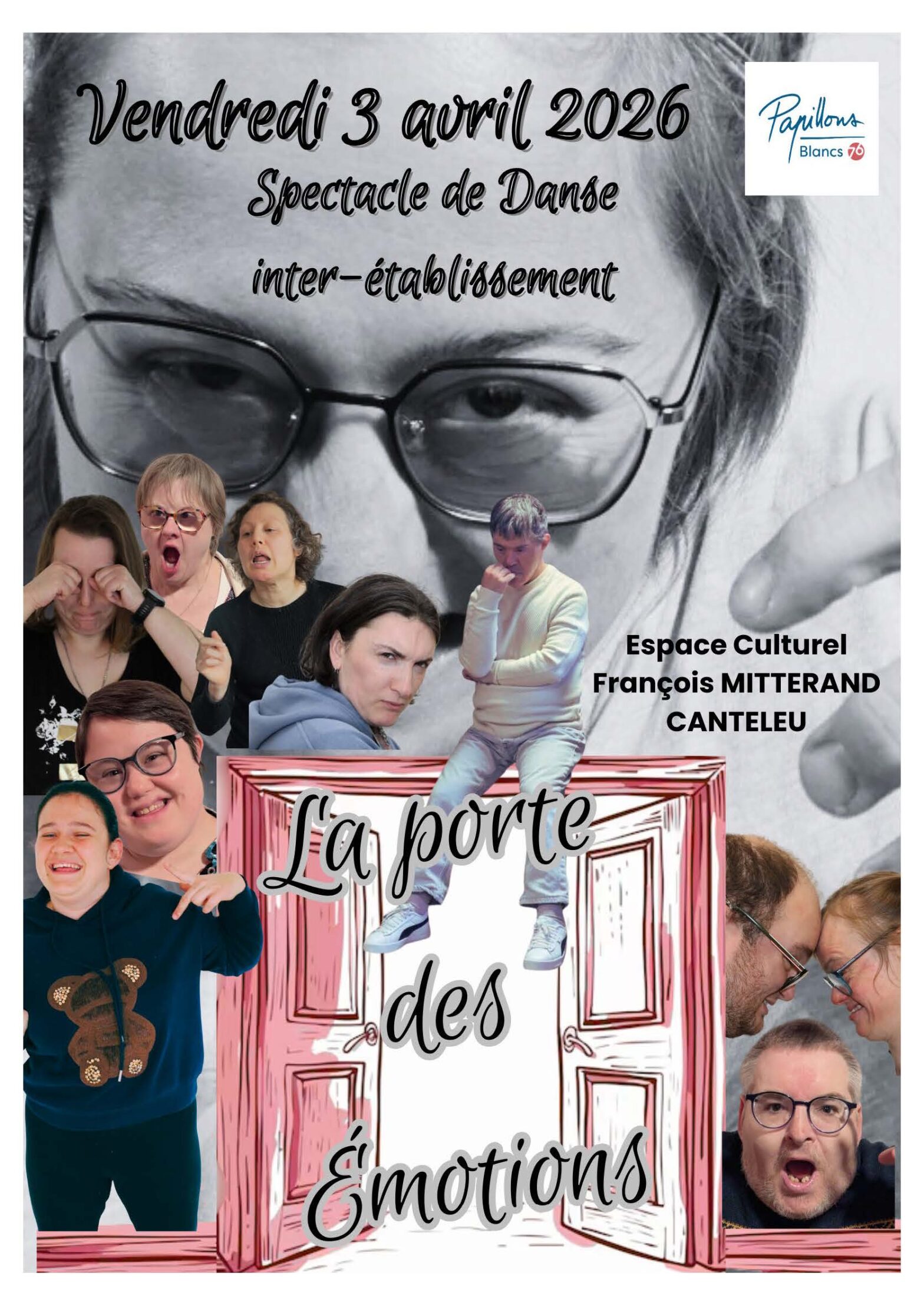 Affiche La porte des &eacute;motions vendredi 3 avril